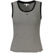 Black Cotton Women's Tank Top