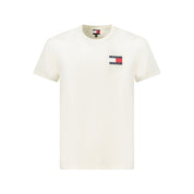 White Cotton Men's T-Shirt