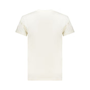 White Cotton Men's T-Shirt