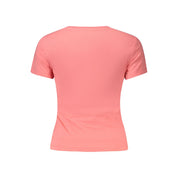 Pink Cotton Women's T-Shirt