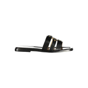 Black Leather Women's Sandal