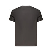 Black Cotton Mens T-Shirt