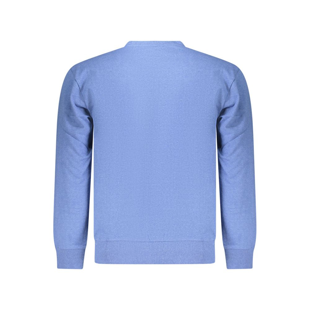 Azzurro Cotton Men Sweatshirt
