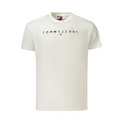 White Cotton Men T-Shirt