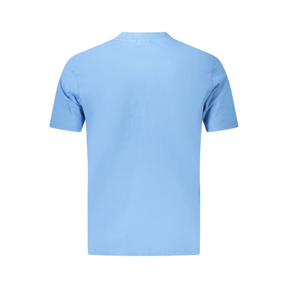 Azzurro Cotton Men T-Shirt