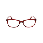 Burgundy Plastic Glasses (Frames)