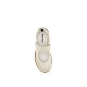 Beige Recycled Polyamide Ballet Flats