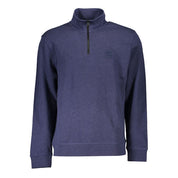 Blue Cotton Men's Sweatshirt