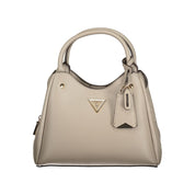Grigio Poliuretano Women Handbag