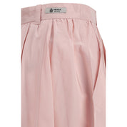 Multicolor Silk Long Skirt