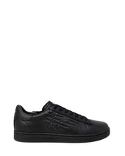 Black Polyester Low Top Sneakers