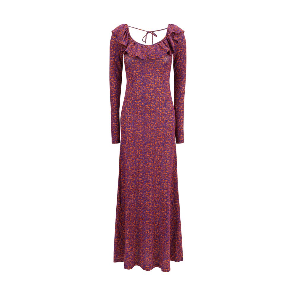Multicolor Viscose Casual Dress