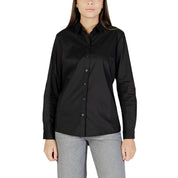 Black Cotton Blouse