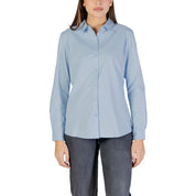 Blue Cotton Blouse