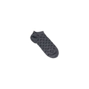 Gray Elastane Socks