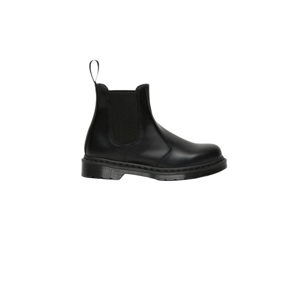Black Leather Ankle Boots