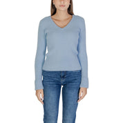 Blue Polyamide Sweatshirt