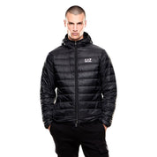 Bicolor Polyamide Full-Length Jacket