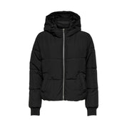 Black Polyester Shell Jacket