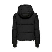 Black Polyester Shell Jacket