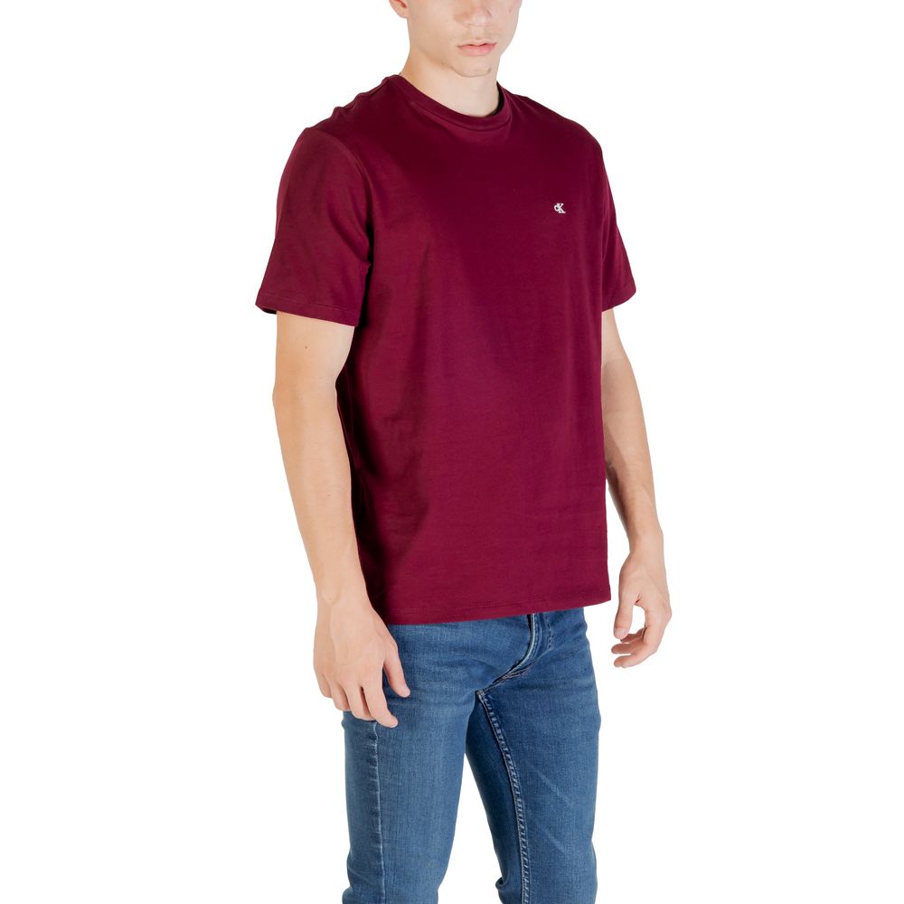 Bordeaux Cotton T-Shirt