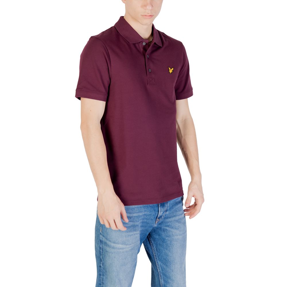 Bordeaux Cotton Polo Shirt
