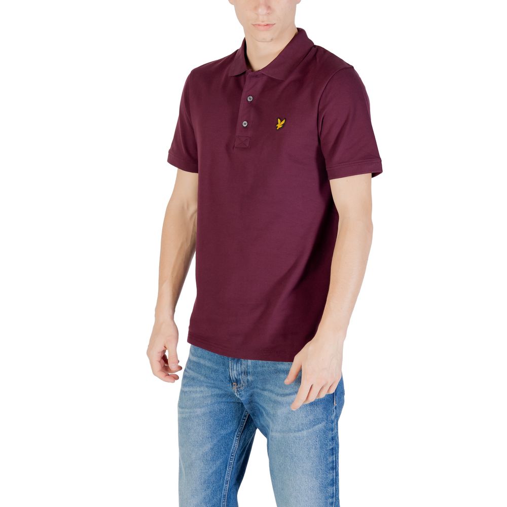 Bordeaux Cotton Polo Shirt