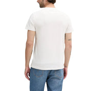 Cream Recycled Cotton T-Shirt