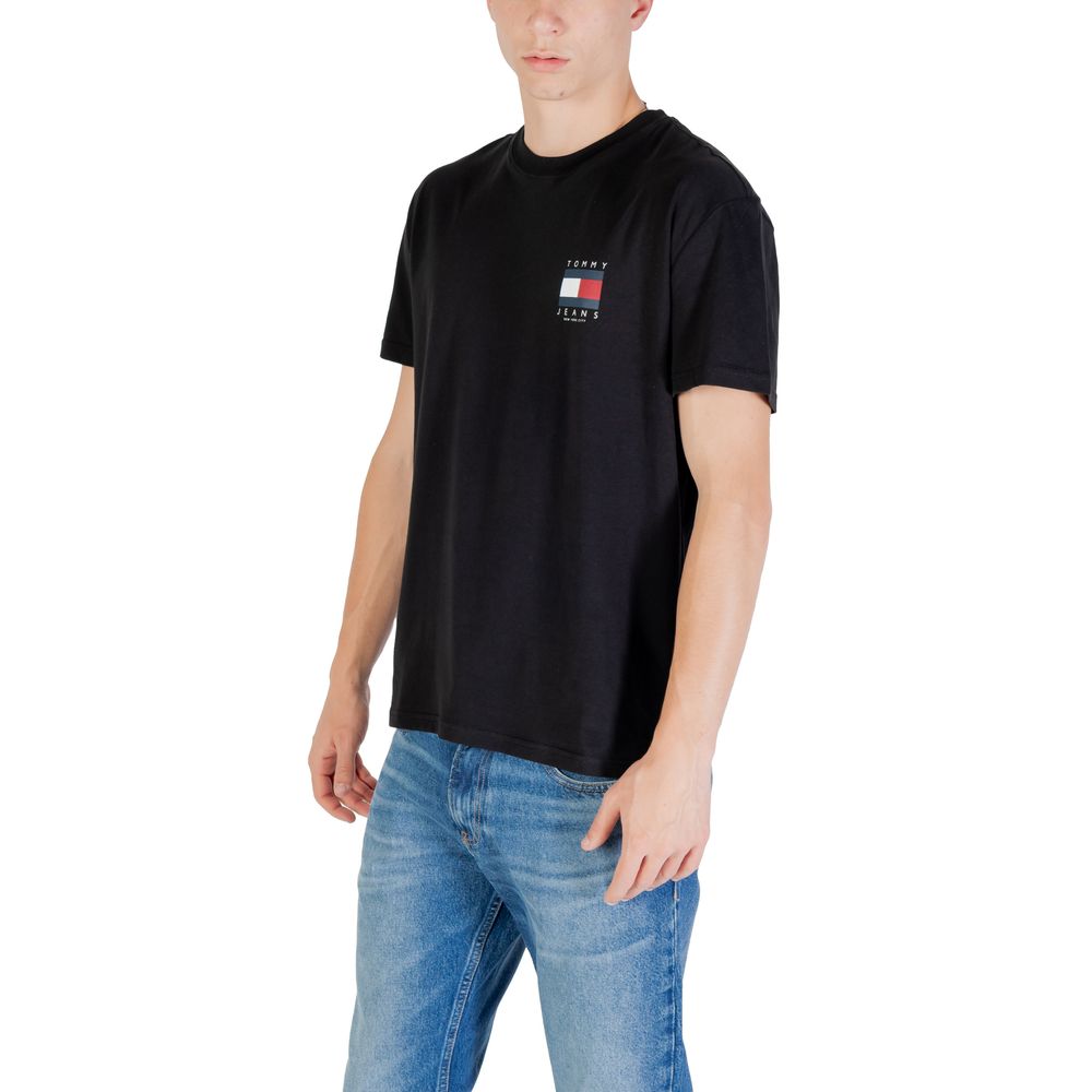 Black Recycled Cotton T-Shirt