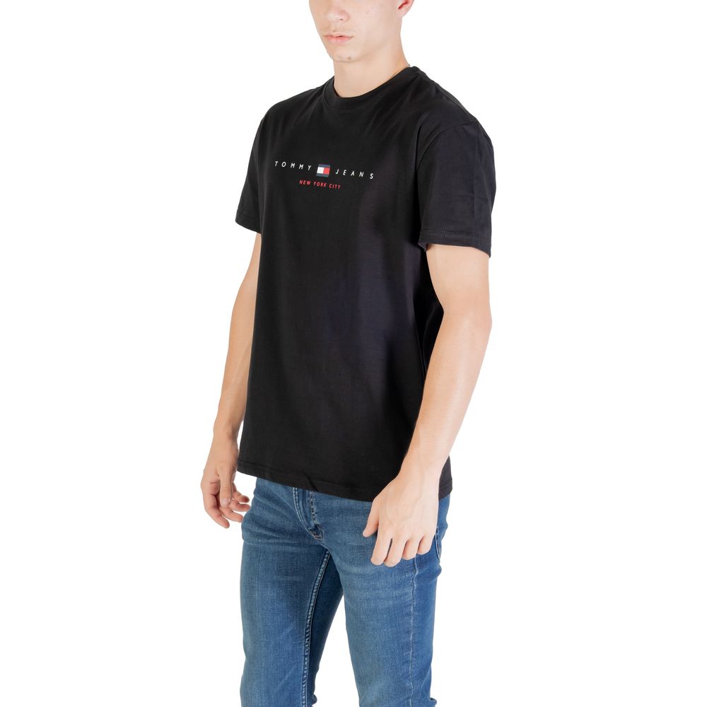 Black Recycled Cotton T-Shirt