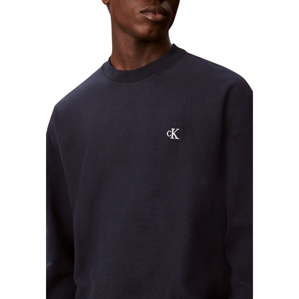 Blue Cotton Sweatshirt