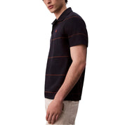 Blue Cotton Polo Shirt