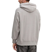 Gray Cotton Hoodie