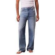 Blue Lyocell Relaxed Fit Jeans