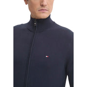 Blue Cotton Cardigan