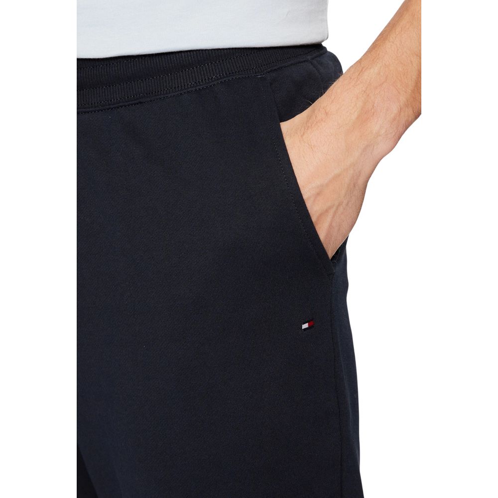 Blue Cotton Joggers (Workout Pants)