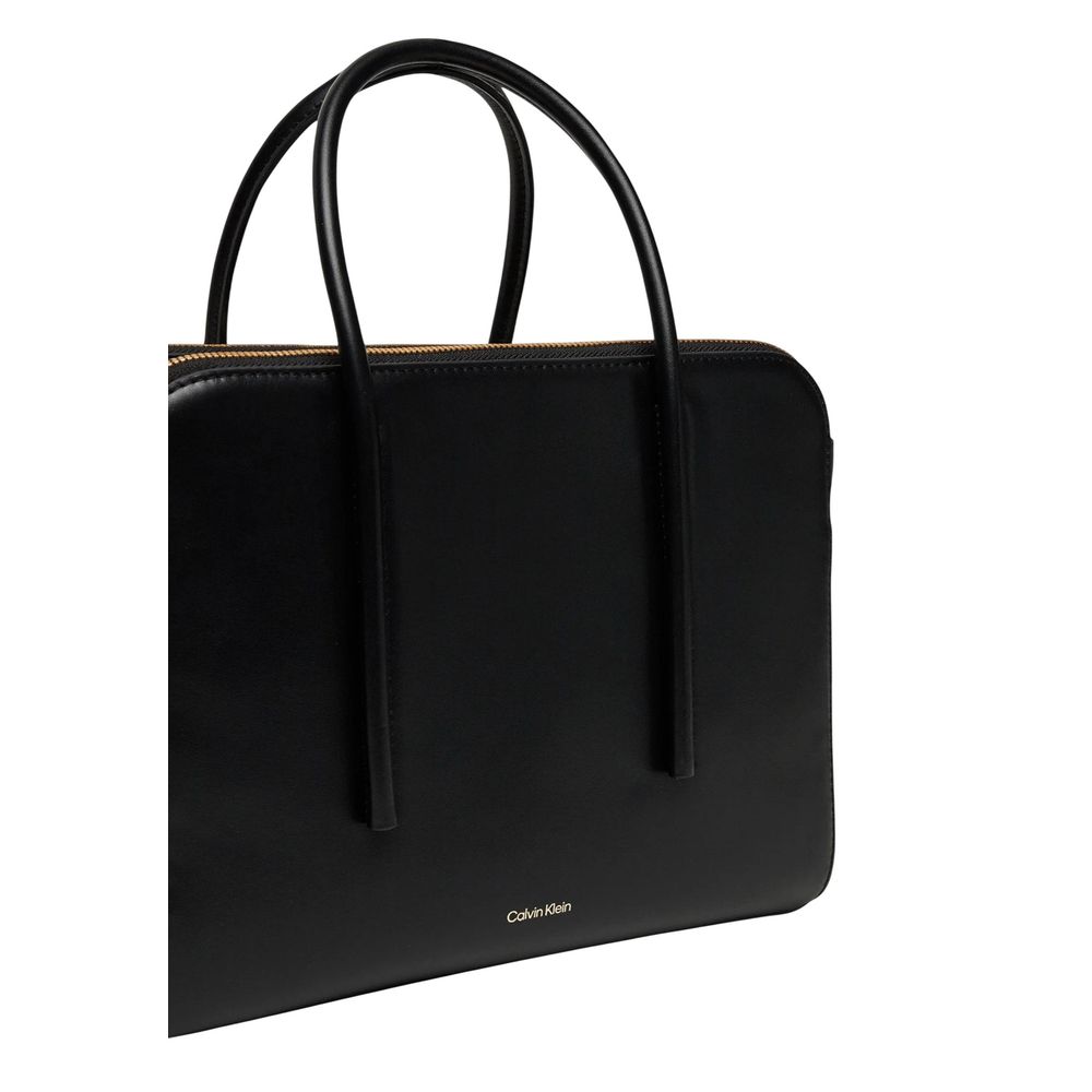 Black Leather Handbag