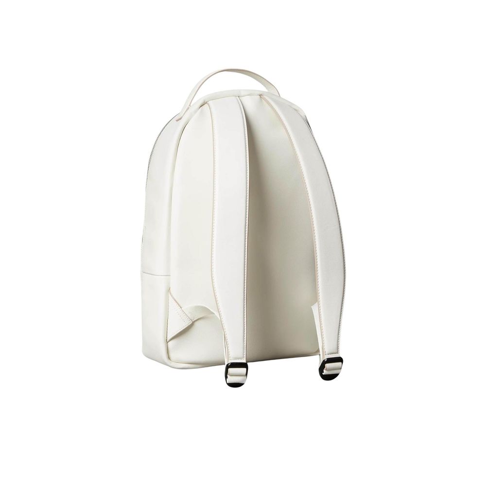 White Polyethylene Backpack