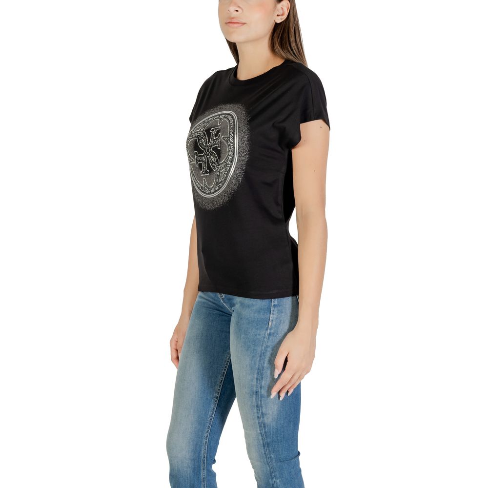 Black Cotton T-Shirt