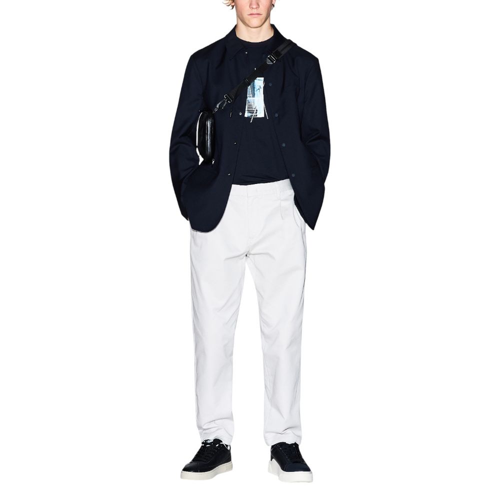 Black Polyester Blazer