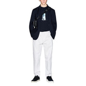 Black Polyester Blazer