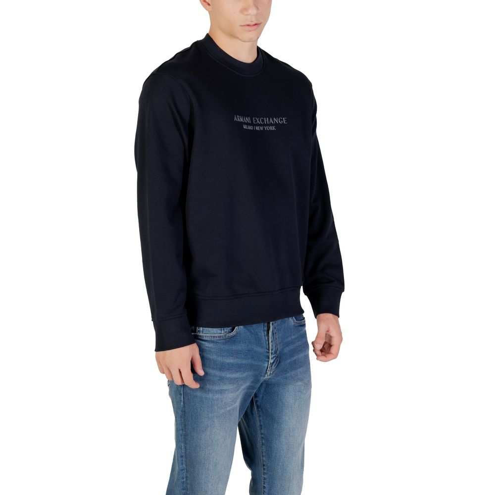 Blue Cotton Sweatshirt