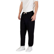 Black Cotton Joggers (Workout Pants)