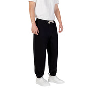 Black Cotton Joggers (Workout Pants)