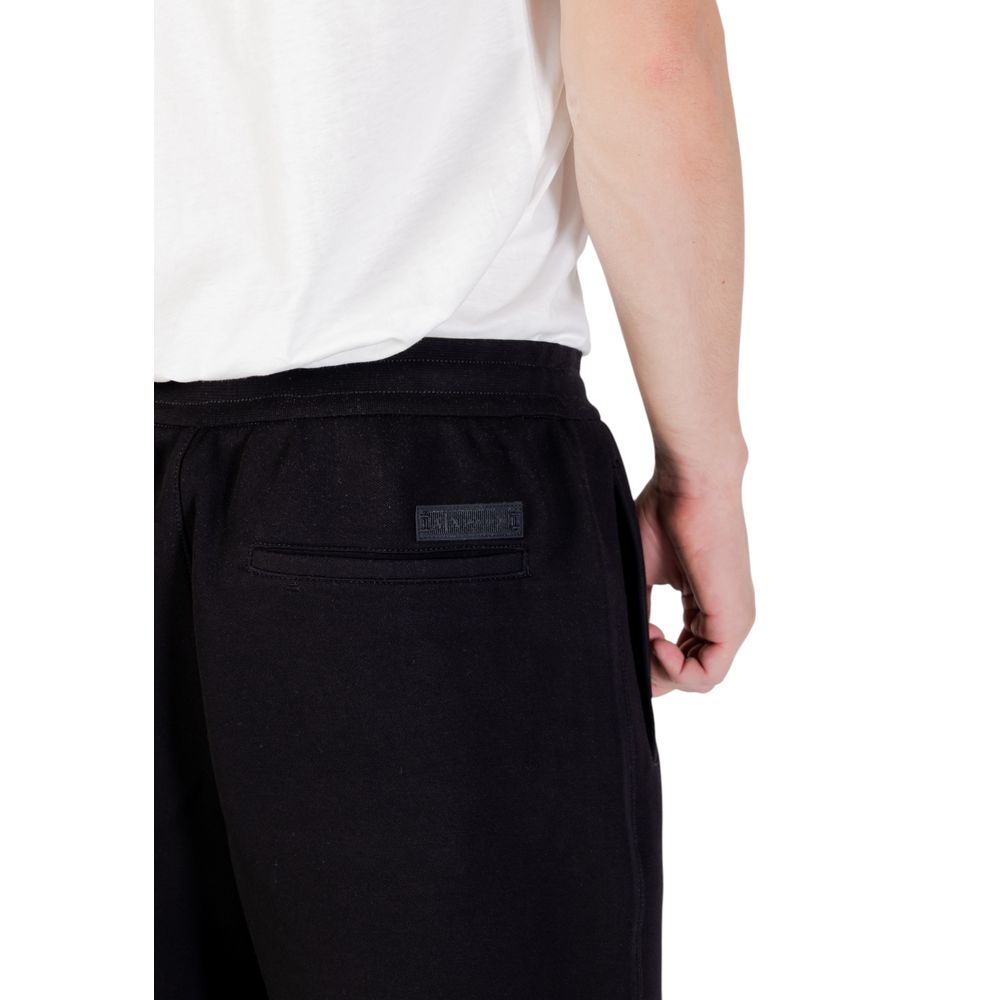 Black Cotton Joggers (Workout Pants)