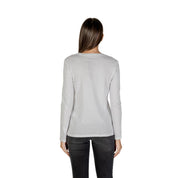 White Cotton Long Sleeve T-Shirt