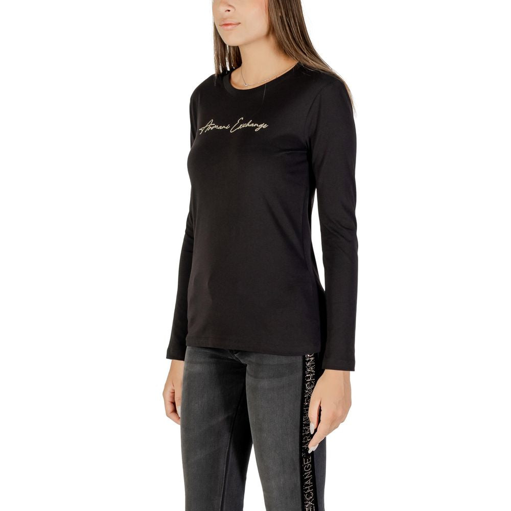 Bicolor Cotton Long Sleeve T-Shirt