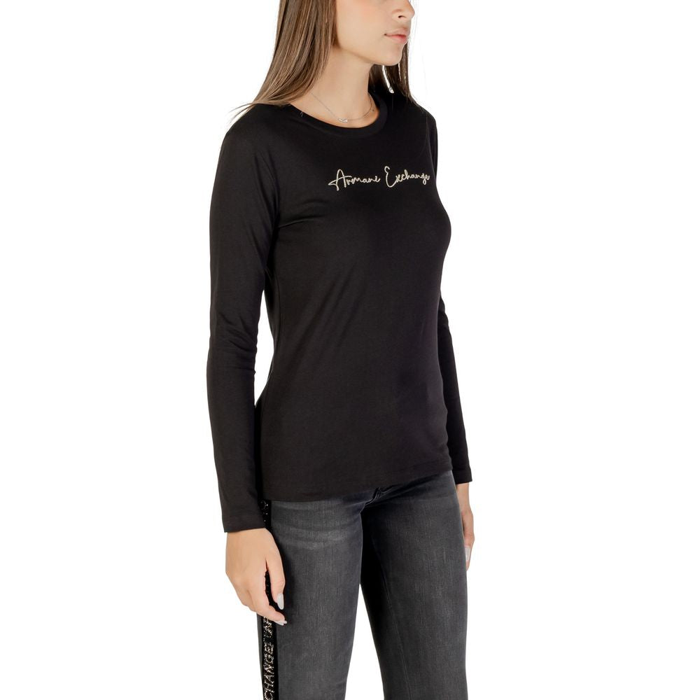 Bicolor Cotton Long Sleeve T-Shirt
