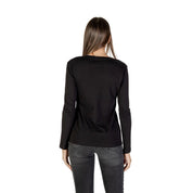 Bicolor Cotton Long Sleeve T-Shirt