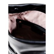 Black Polyethylene Clutch Bag